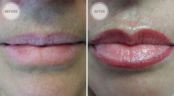 Blended Lip Liner Permanent Makeup